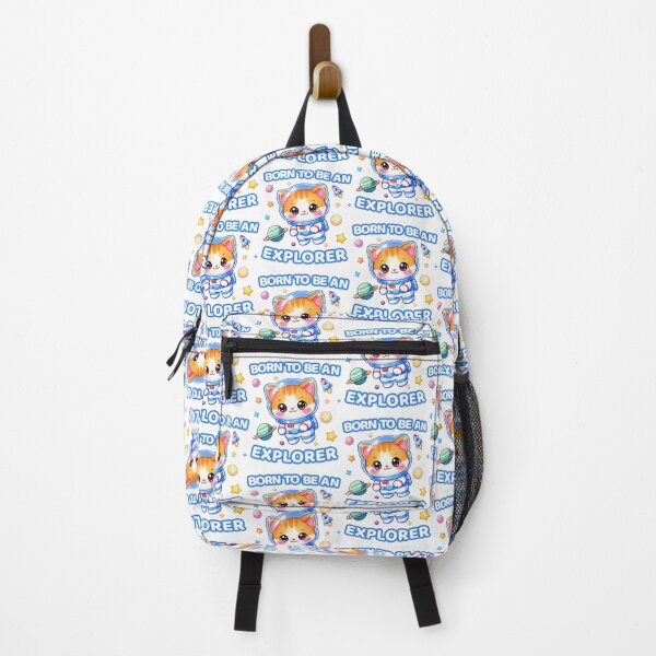 Item preview, Born to be an explorer - astronaut cat M designed and sold by made4K.