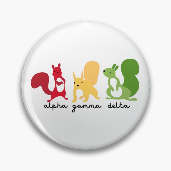 Item preview, Alpha Gamma Delta Squirrels designed and sold by maciedell.
