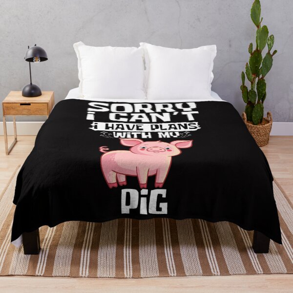 Item preview,  Sorry I Can't I Have Plans With My Pig designed and sold by WeirdlyRare.