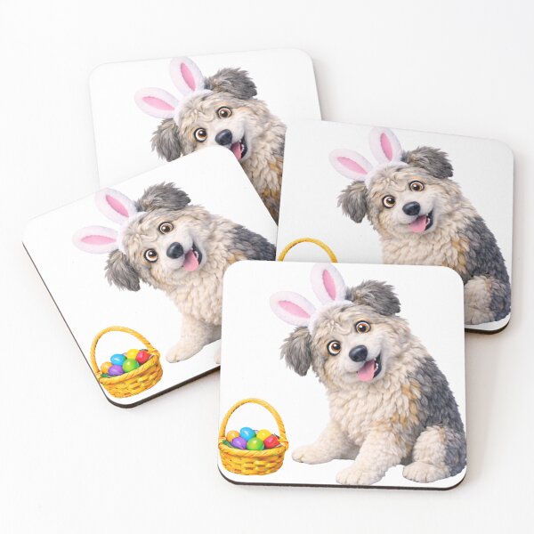 Item preview, Easter Pyrenean Sheepdog designed and sold by Sillytoe.