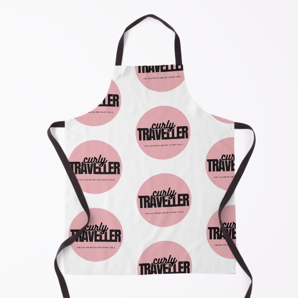 Item preview, Curly Traveller – Pink Travel design for Curly Hair Lover designed and sold by Eli5Ol.