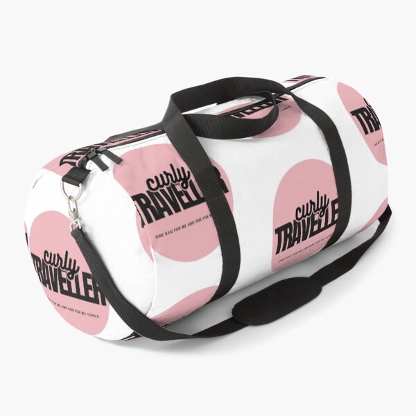Item preview, Curly Traveller – Pink Travel design for Curly Hair Lover designed and sold by Eli5Ol.