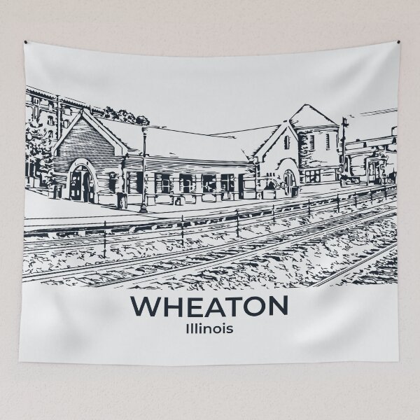 Item preview, Wheaton - Illinois designed and sold by Lakeric Cityscapes.