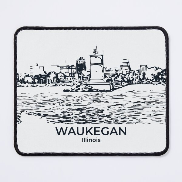 Item preview, Waukegan - Illinois designed and sold by Lakeric.