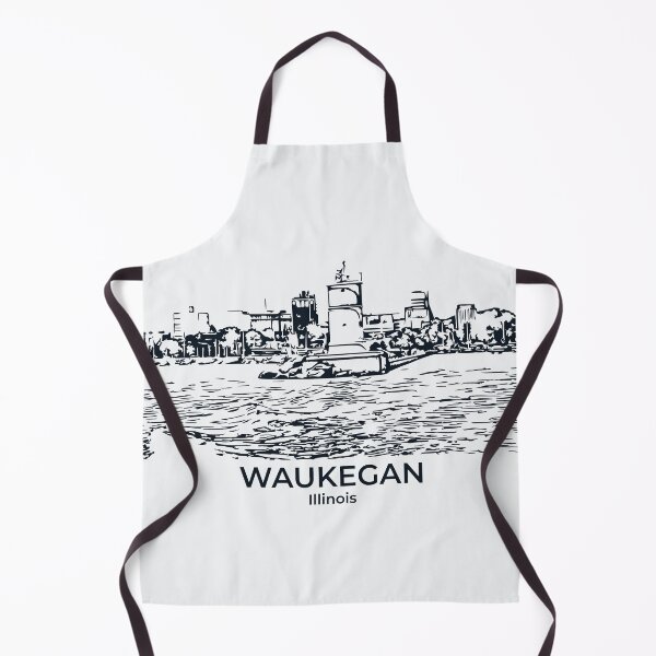 Item preview, Waukegan - Illinois designed and sold by Lakeric Cityscapes.