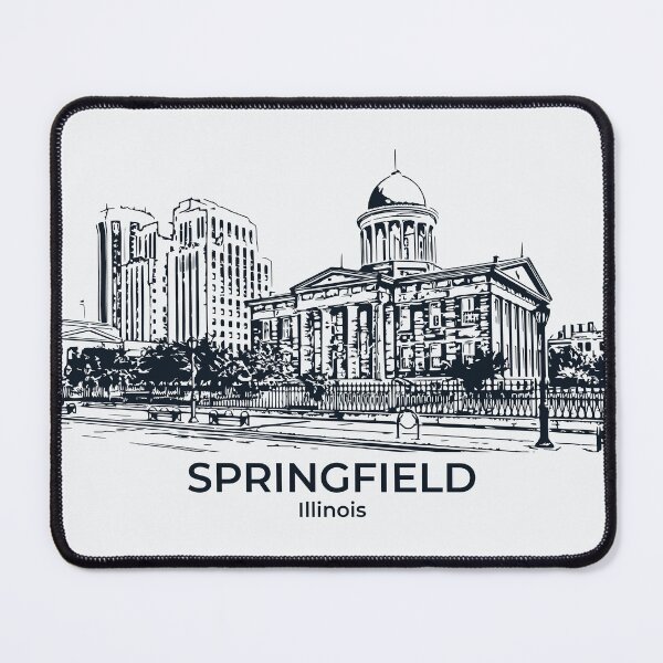 Item preview, Springfield - Illinois designed and sold by Lakeric Cityscapes.