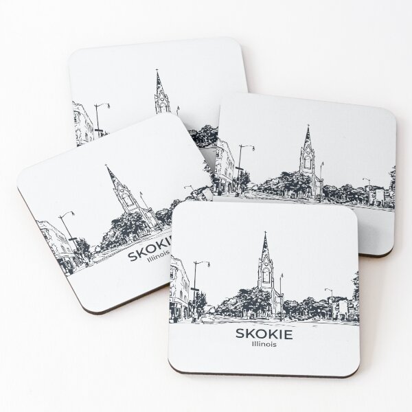 Item preview, Skokie - Illinois designed and sold by Lakeric Cityscapes.