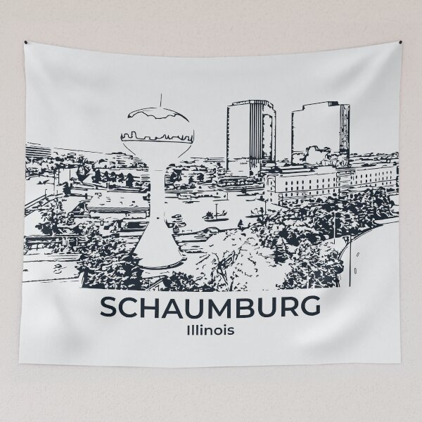 Item preview, Schaumburg - Illinois designed and sold by Lakeric Cityscapes.