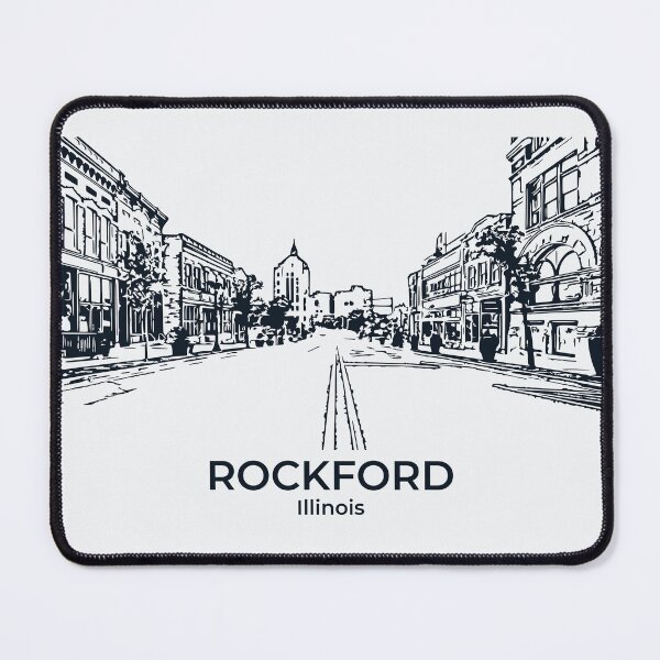 Item preview, Rockford - Illinois designed and sold by Lakeric Cityscapes.