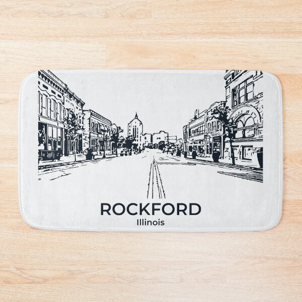 Item preview, Rockford - Illinois designed and sold by Lakeric Cityscapes.