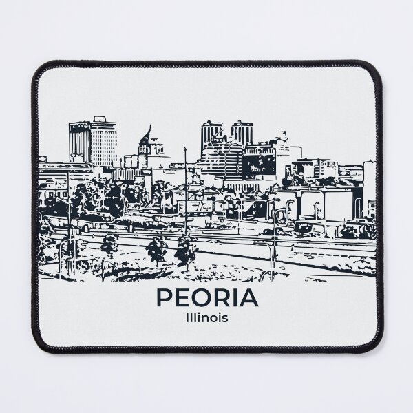 Item preview, Peoria - Illinois designed and sold by Lakeric Cityscapes.