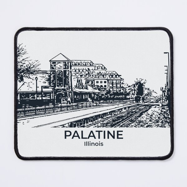 Item preview, Palatine - Illinois designed and sold by Lakeric Cityscapes.