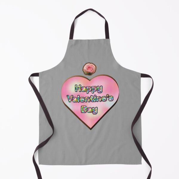 Item preview, Happy Valentine's with a Sweet Pink Heart and Fun Lettering designed and sold by cremedecolor.