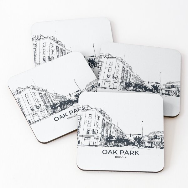 Item preview, Oak Park - Illinois designed and sold by Lakeric Cityscapes.