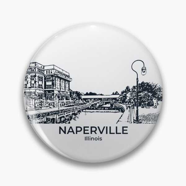 Artikelvorschau, Naperville - Illinois entworfen und verkauft von Lakeric Cityscapes.