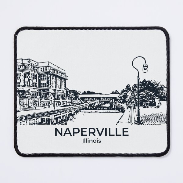 Item preview, Naperville - Illinois designed and sold by Lakeric Cityscapes.