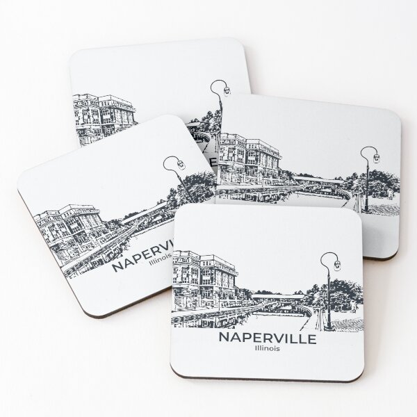 Item preview, Naperville - Illinois designed and sold by Lakeric Cityscapes.