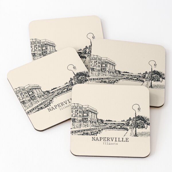 Item preview, Naperville - Illinois designed and sold by Lakeric Cityscapes.