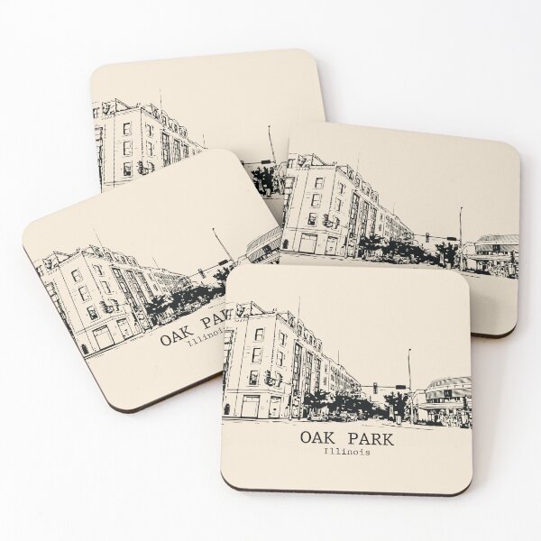 Item preview, Oak Park - Illinois designed and sold by Lakeric Cityscapes.