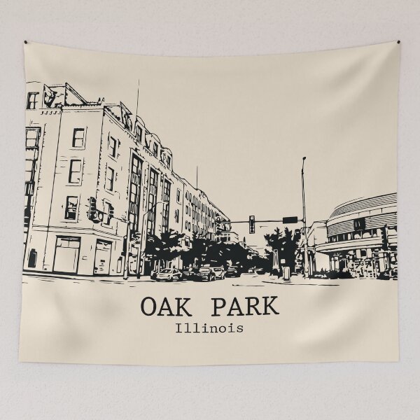 Item preview, Oak Park - Illinois designed and sold by Lakeric.