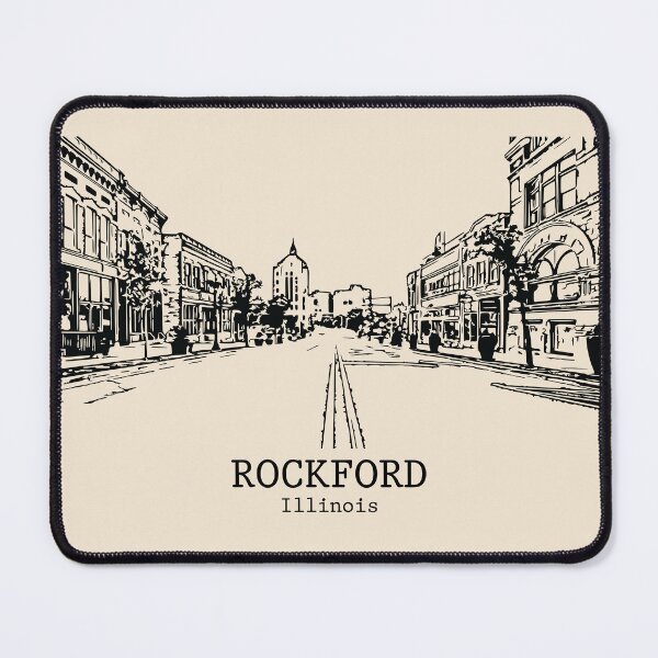 Item preview, Rockford - Illinois designed and sold by Lakeric Cityscapes.