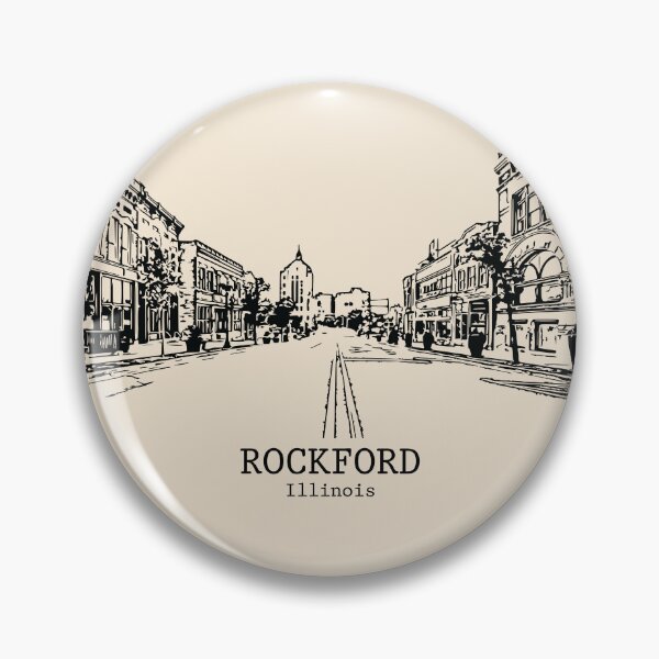 Item preview, Rockford - Illinois designed and sold by Lakeric Cityscapes.