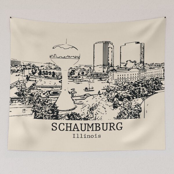 Item preview, Schaumburg - Illinois designed and sold by Lakeric Cityscapes.