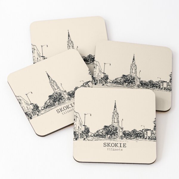Item preview, Skokie - Illinois designed and sold by Lakeric Cityscapes.