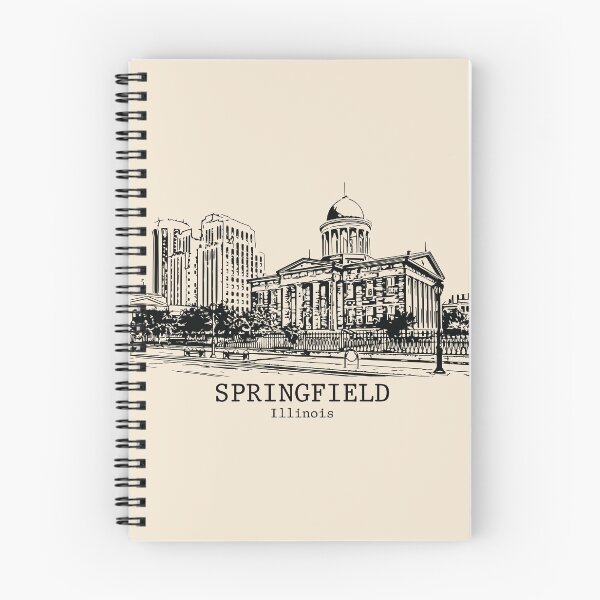 Item preview, Springfield - Illinois designed and sold by Lakeric Cityscapes.