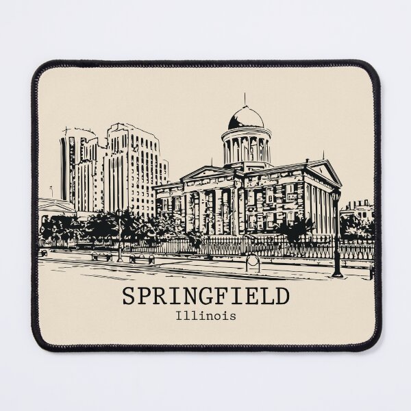 Item preview, Springfield - Illinois designed and sold by Lakeric Cityscapes.