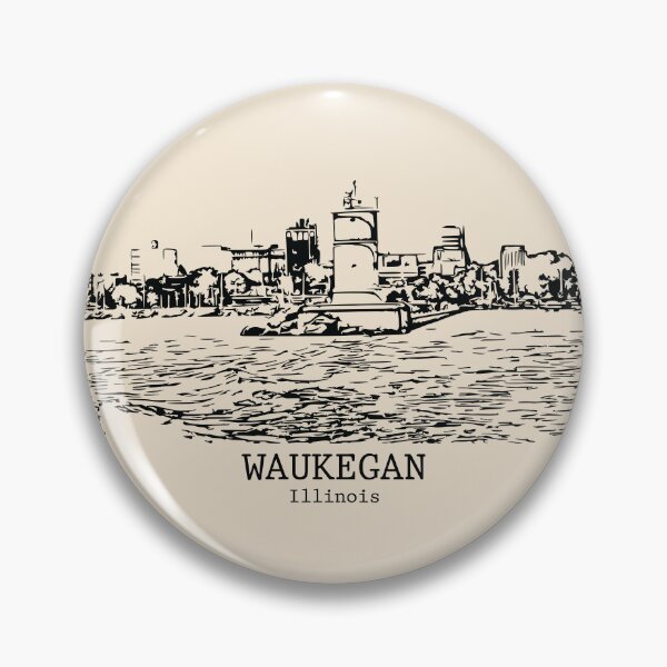 Item preview, Waukegan - Illinois designed and sold by Lakeric.