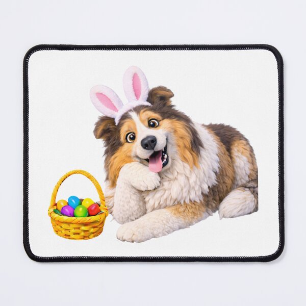 Item preview, Easter Rough Collie designed and sold by Sillytoe.