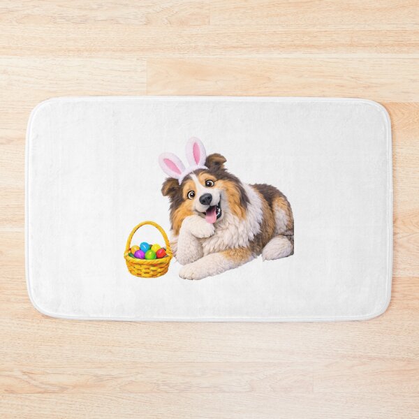 Item preview, Easter Rough Collie designed and sold by Sillytoe.