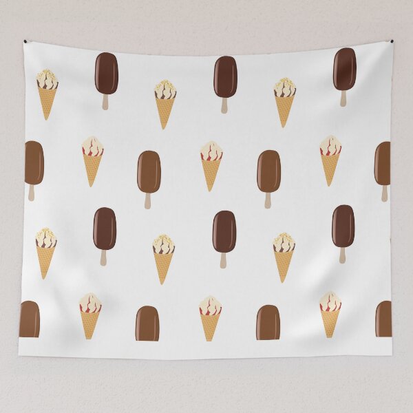 Item preview, Summer ice cream on a stick and in a cone designed and sold by LynnseSpinse.