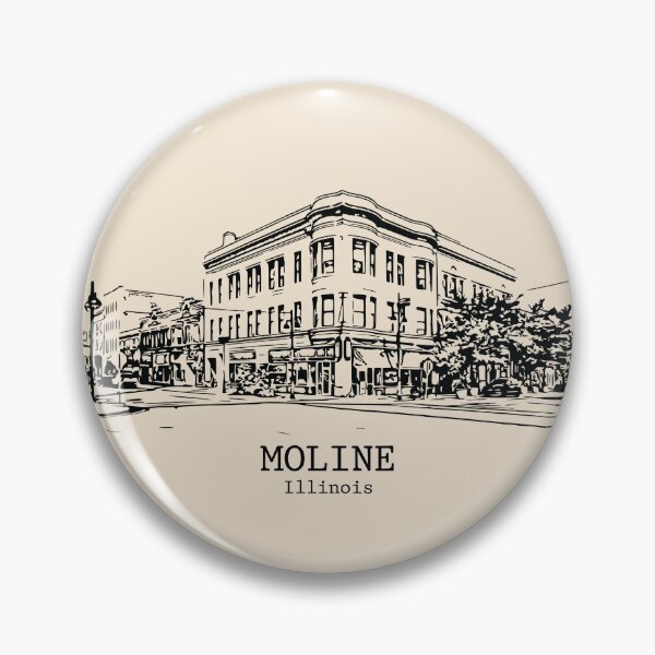 Item preview, Moline - Illinois designed and sold by Lakeric Cityscapes.