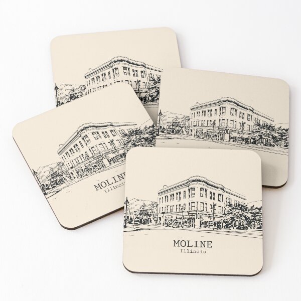 Item preview, Moline - Illinois designed and sold by Lakeric Cityscapes.