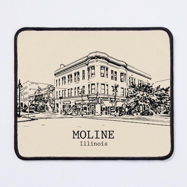 Item preview, Moline - Illinois designed and sold by Lakeric Cityscapes.