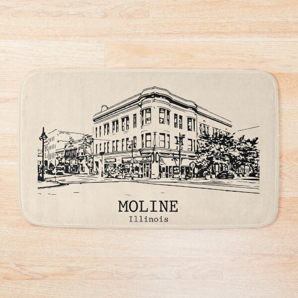 Item preview, Moline - Illinois designed and sold by Lakeric Cityscapes.
