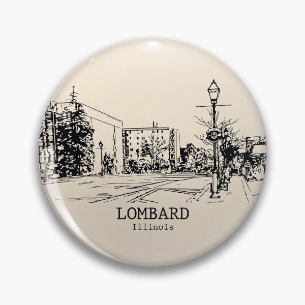 Item preview, Lombard - Illinois designed and sold by Lakeric Cityscapes.