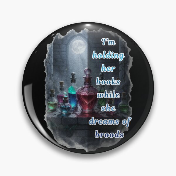 Item preview, Champion of Dark Romance Fun | Holding her books when she dreams of broods – Dark Romance Art designed and sold by DarkRomanceMom.