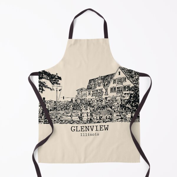 Item preview, Glenview - Illinois designed and sold by Lakeric Cityscapes.