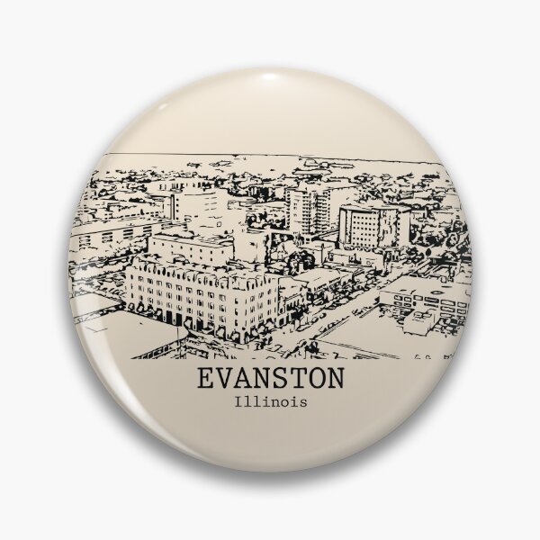 Item preview, Evanston - Illinois designed and sold by Lakeric Cityscapes.