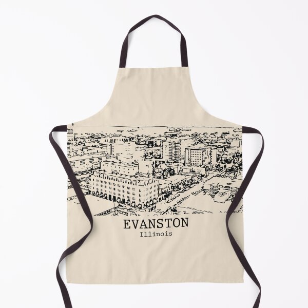 Item preview, Evanston - Illinois designed and sold by Lakeric Cityscapes.