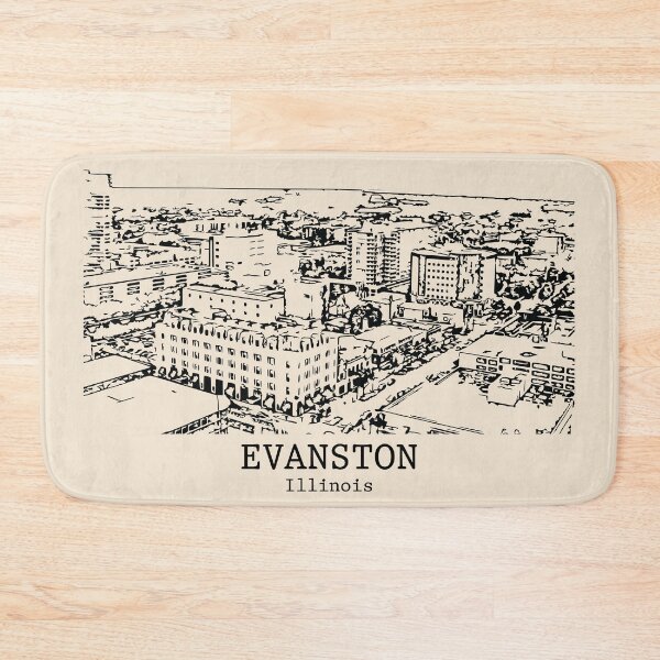 Item preview, Evanston - Illinois designed and sold by Lakeric Cityscapes.