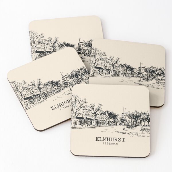 Item preview, Elmhurst - Illinois designed and sold by Lakeric Cityscapes.