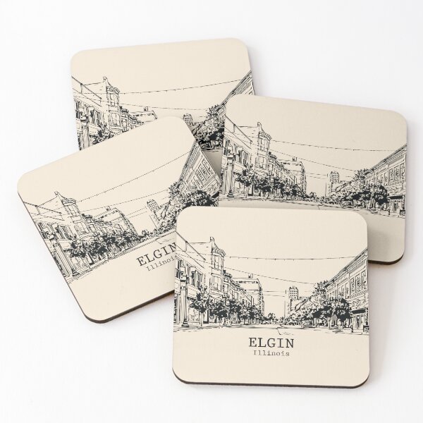 Item preview, Elgin - Illinois designed and sold by Lakeric Cityscapes.