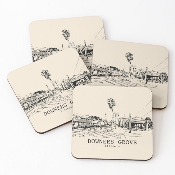 Item preview, Downers Grove - Illinois designed and sold by Lakeric Cityscapes.