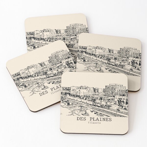 Item preview, Des Plaines - Illinois designed and sold by Lakeric Cityscapes.