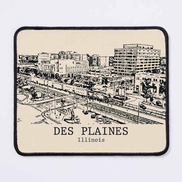 Item preview, Des Plaines - Illinois designed and sold by Lakeric Cityscapes.