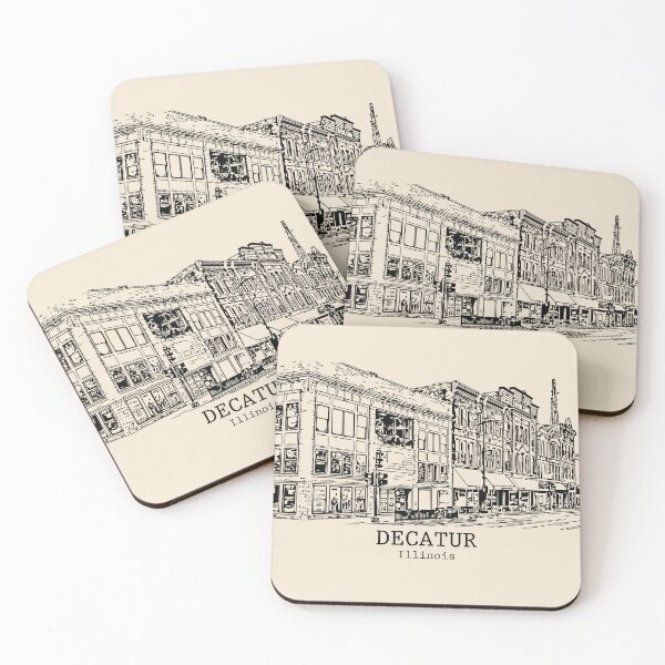 Item preview, Decatur - Illinois designed and sold by Lakeric Cityscapes.
